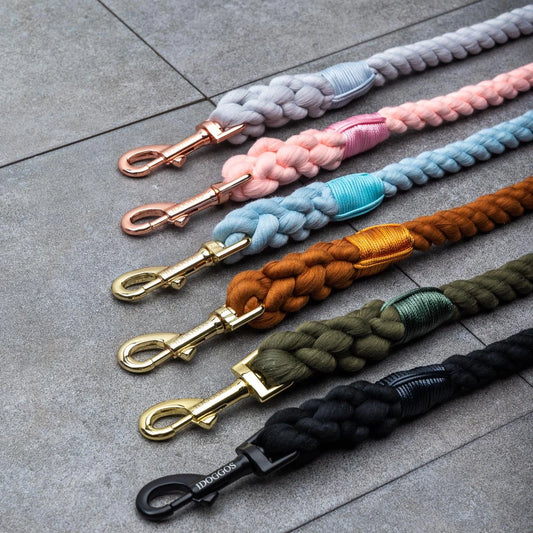 Green Rope Leash